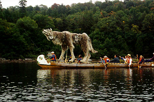 The Wolf canoe